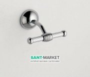 Гачок для ванної Flab Polo il Classico подвійний метал хром 516 CHR