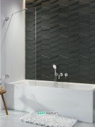 Шторка для ванной Radaway Euphoria PNJ 70 прозрачное стекло/хром 10007070-01-01