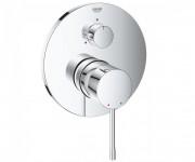 Смеситель для душа Grohe Essence c переключателем скрытого монтажа однорычажный хром 24092001