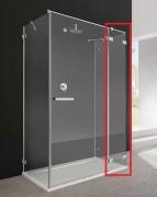 Стінка душова фронтальна Radaway Euphoria KDJ + S Front Wall 221 права хром прозоре скло 383221-01R