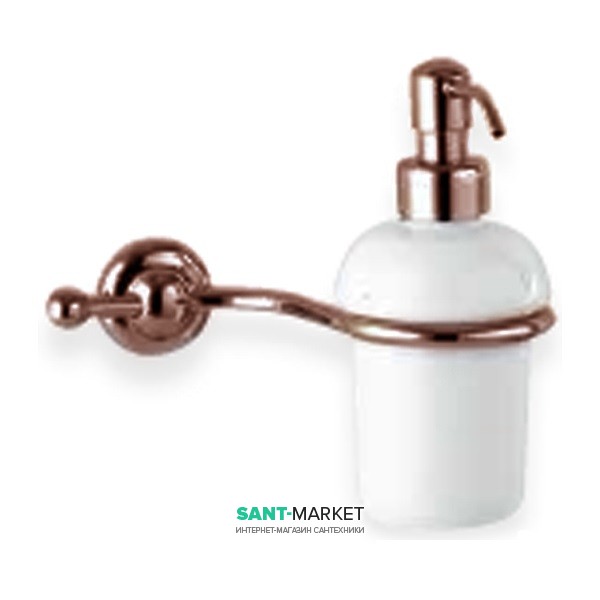 Дозатор для жидкого мыла Flab Rio il Classico Bronzo навесной керамика/латунь белый/бронза 471/D Bronzo