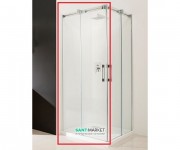 Душевая дверь Radaway Espera KDD 90 левая хром прозрачное стекло 380151-01L