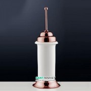 Ёршик для унитаза Flab Polo il Classico Bronzo напольный матовое стекло/латунь бронза 515 Bronzo