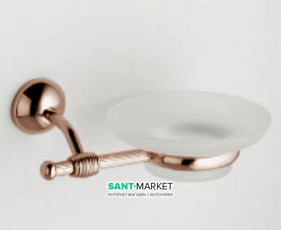 Мильниця для ванною Flab Polo il Classico Bronzo матове скло / латунь бронза 511 Bronzo