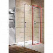 Стенка душевая фронтальная Radaway Espera KDJ Wall 650 правая хром прозрачное стекло 380234-01R