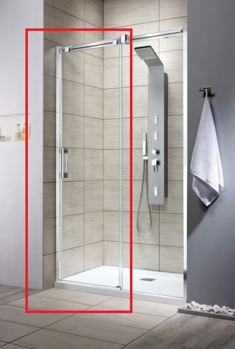 Душевая дверь Radaway Espera Door 545 правая хром прозрачное стекло 380545-01R