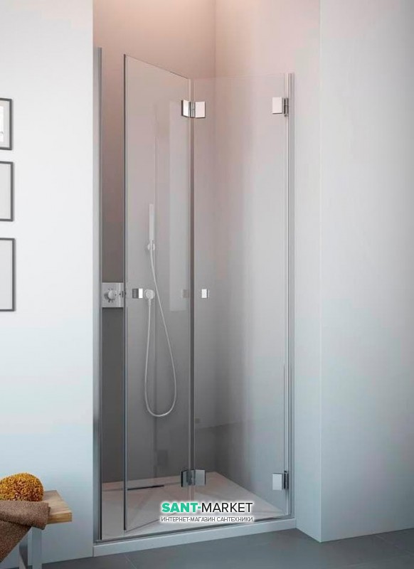 Душові двері Radaway Carena DWB 90 права хром прозоре скло 34502-01-01NR