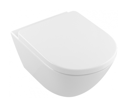Унитаз подвесной безободковый Villeroy & Boch Vivia санфарфор белый 4642R001