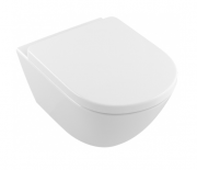 Унитаз подвесной безободковый Villeroy & Boch Vivia санфарфор белый 4642R001