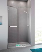 Душові двері Radaway Carena DWJ 110 ліва хром прозоре скло 34333-01-01NL