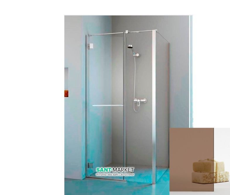 Душевая кабина Radaway Carena KDJ 120х90 левая см профиль хром коричневое стекло 34443-01-08NL