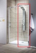Стенка душевая фронтальная Radaway Espera DWJ Wall 550 правая хром прозрачное стекло 380212-01R