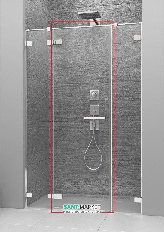 Душевая дверь Radaway Arta Door G 620 левая хром прозрачное стекло 386455-03-01L
