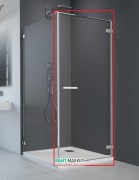 Душові двері Radaway Arta KDJ I 90 права хром прозоре скло 386082-03-01R