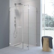 Стінка душова фронтальна Radaway Arta KDS I 510 ліва хром прозоре скло 386105-03-01L