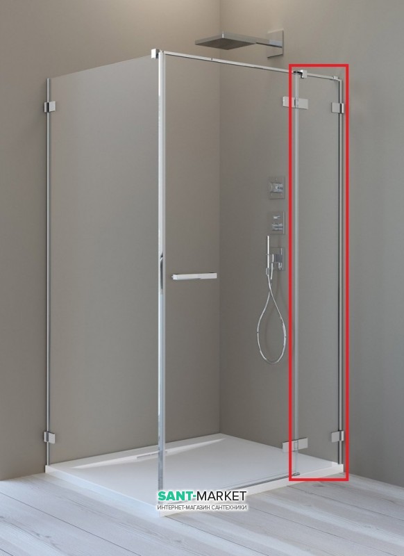 Стенка душевая фронтальная Radaway Arta KDJ II 423 правая хром прозрачное стекло 386045-03-01R