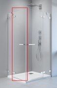 Душові двері Radaway Arta Door G 520 ліва хром прозоре скло 386420-03-01L