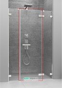 Душові двері Radaway Arta Door G 820 права хром прозоре скло 386457-03-01R