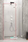 Душові двері Radaway Arta DWJ II Door G 628 права хром прозоре скло 386441-03-01R