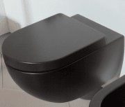 Унітаз підвісний безободковий Flaminia APP санфаянс графіт AP118G NERO MATT (GRAFFITE)