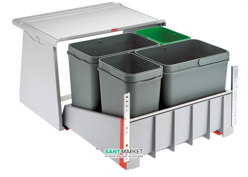 Сортер для отходов Franke KickMatik 700-60 серый 121.0173.362
