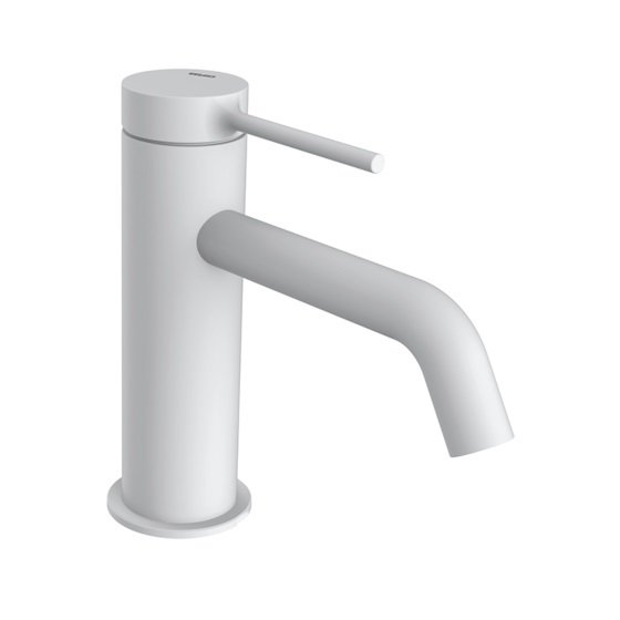 Смеситель для раковины GRB Time White Male однорычажный белый матовый 47510471