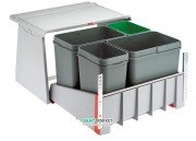 Сортер для отходов Franke KickMatik 700-60 серый 121.0173.362