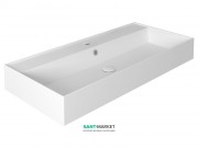 Раковина для ванной комнаты Simas Agile подвесная 1010х460 мм санфаянс белый AG101