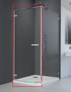 Душові двері Radaway Arta KDJ I 100 ліва хром прозоре скло 386083-03-01L
