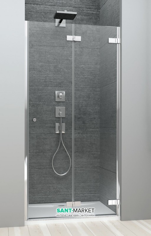 Душевая дверь Radaway Arta DWB 100 правая хром прозрачное стекло 386152-03-01R