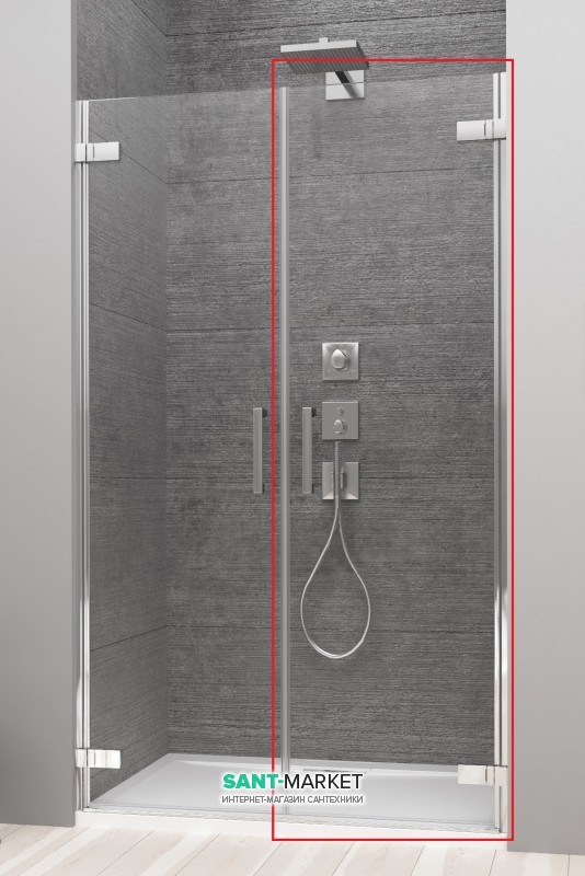 Душевая дверь Radaway Arta DWD 50 правая хром прозрачное стекло 386032-03-01R