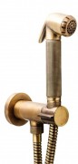 Гигиенический душ со встраиваемым прогрессивным смесителем Bossini Nikita латунь бронза E37008 B00022 015