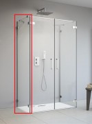 Стенка душевая боковая Radaway Arta S2 70 хром прозрачное стекло 386109-03-01