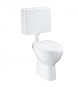 Унітаз підлоговий Grohe BauCeramic з бачком і сидінням альпін-білий 39560000