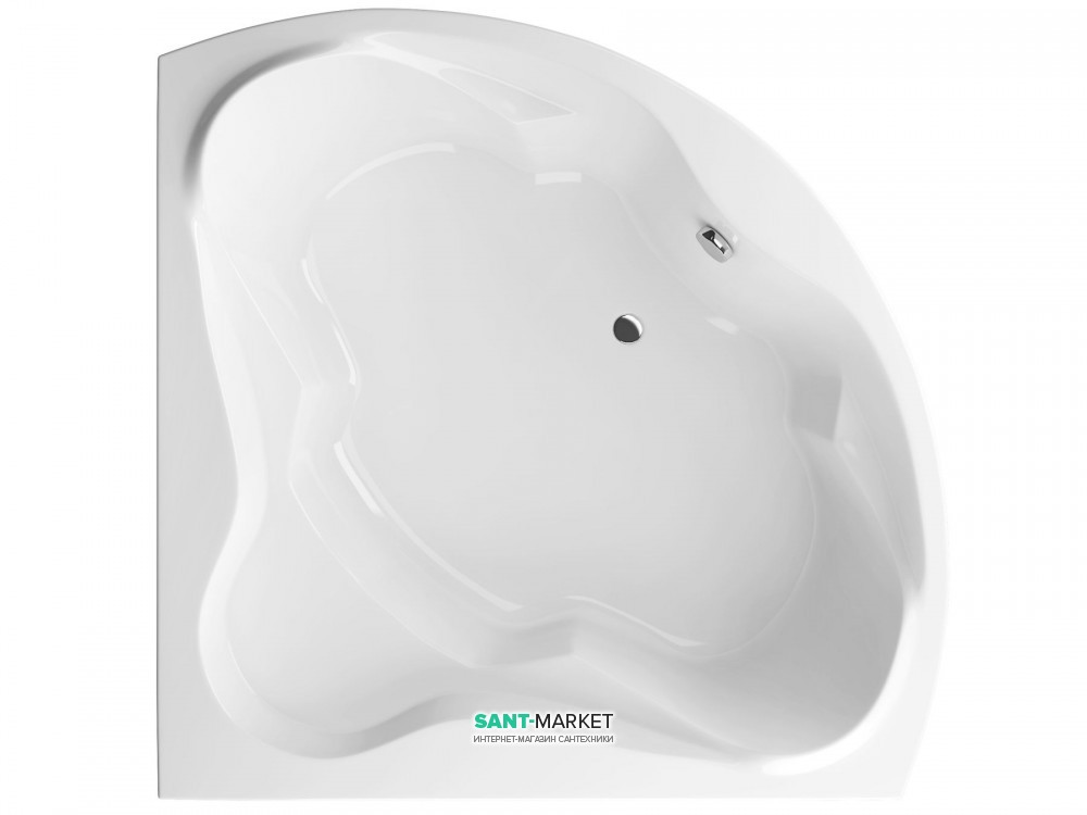 Ванна акриловая Radaway Keria 150х150 см угловая с ножками белый WA1-37-150x150US
