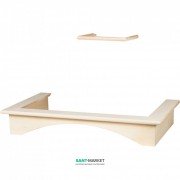 Деревянная рамка для кухонной вытяжки Franke Country Linear FCL 902 неокрашенное дерево 112.0018.026