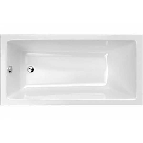 Ванна акриловая Radaway Mirella 120x70 см с ножками белый WA1-48-120x070S
