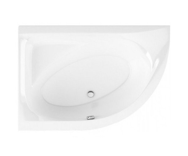 Ванна акрилова Radaway Mistra 170х110 см ліва з ніжками білий WA1-07-170x110LS
