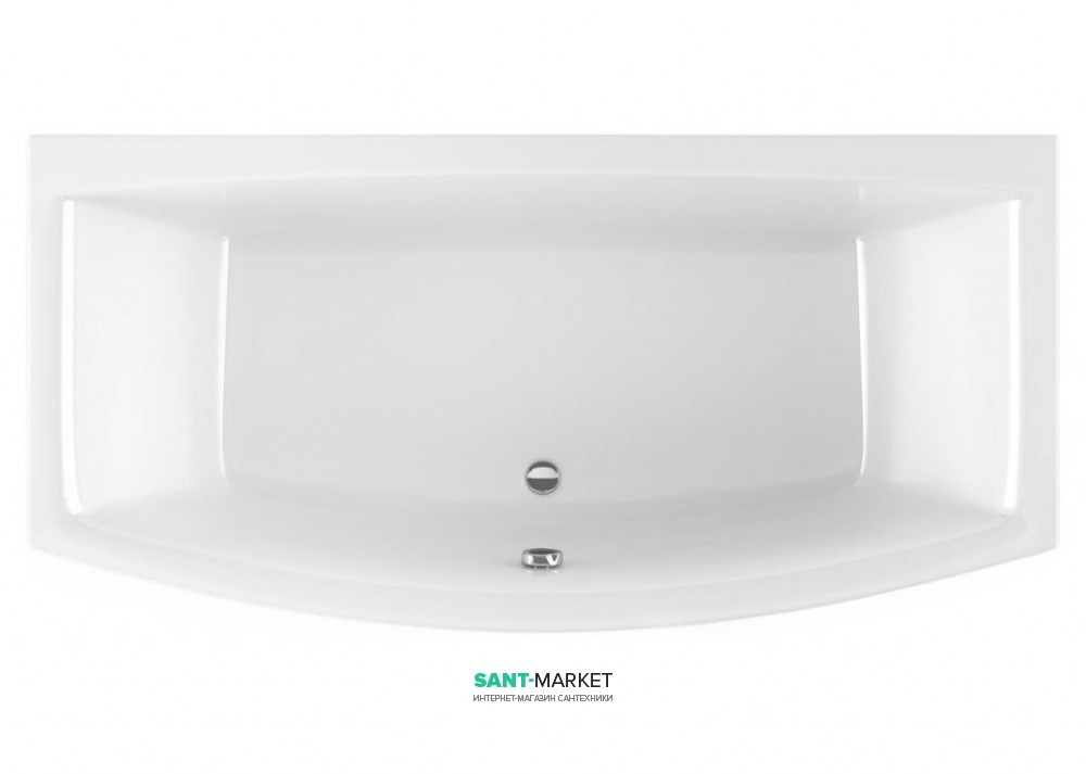 Ванна акрилова Radaway Tilia 190x90 см з ніжками білий WA1-03-190x090US