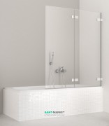 Шторка для ванной Radaway Arta PNJ 130 правая прозрачное стекло/хром 210213-01R