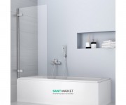 Шторка для ванной Radaway Arta PNJ 70 левая прозрачное стекло/хром 210101-01L