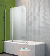 Шторка для ванной Radaway Eos II PND 110 левая прозрачное стекло/хром 206211-01L