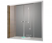 Шторка для ванной Radaway Vesta DWD 170 прозрачное стекло/хром 203170-01