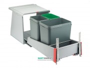 Сортер для отходов Franke Corner 700 Motion серый 121.0014.913