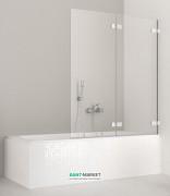 Шторка для ванної Radaway Arta PNJ 130 права прозоре скло / хром 210213-01R