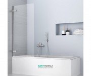 Шторка для ванної Radaway Arta PNJ 70 ліва прозоре скло / хром 210101-01L