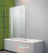 Шторка для ванної Radaway Eos II PND 130 ліва прозоре скло / хром 206213-01L