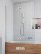 Шторка для ванной Radaway Essenza New PND 120 левая прозрачное стекло/хром 207212-01L