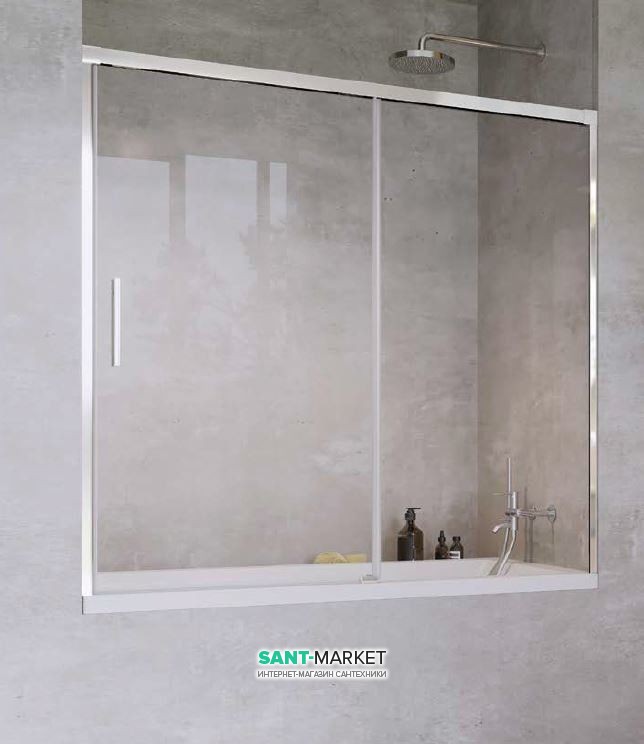 Шторка для ванної Radaway Idea PN DWJ 180 права прозоре скло / хром 10003180-01-01R