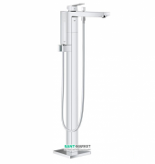 Смеситель для ванны напольный Grohe Eurocube однорычажный хром 23672000
